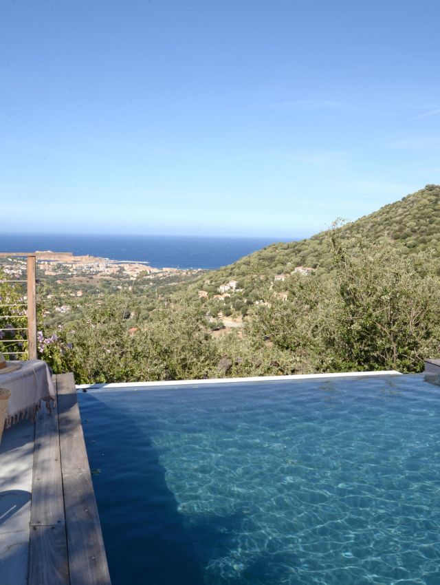 Location de Villa Bagia Donne en Corse proche de l'Île-Rousse avec vue mer